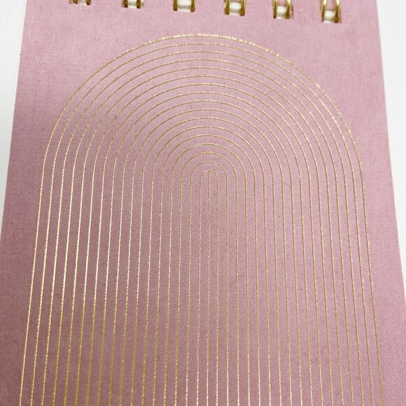 DESIGNWORKS INK | Suede Cloth Covered Notepad - Radiant Rainbow - Picture 4 of 8